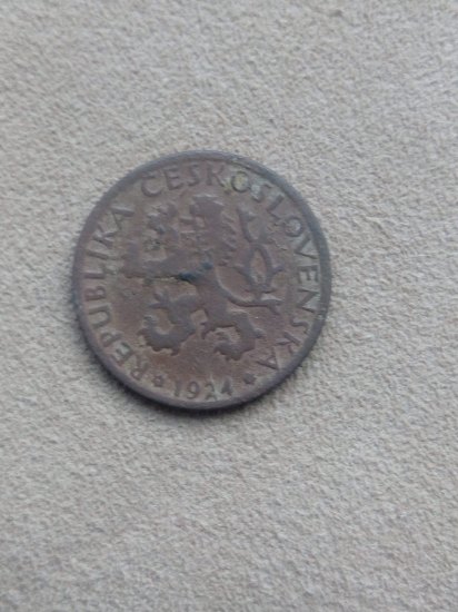 1 koruna ,1924