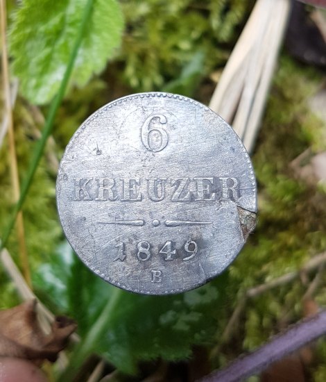 6 Kreuzer 1849 B