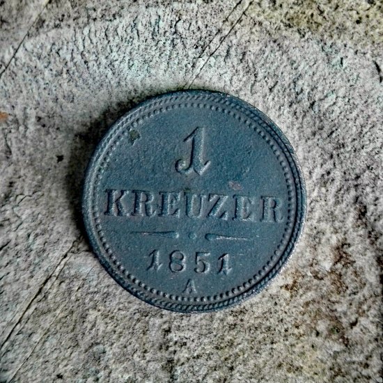 1 Kreuzer 1851