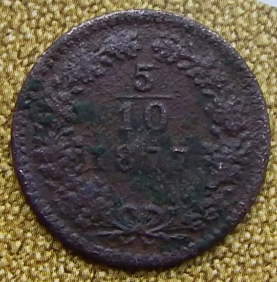 5/10 Krejcaru 1877