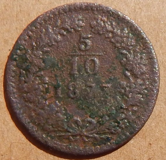 5/10 Krejcaru 1877