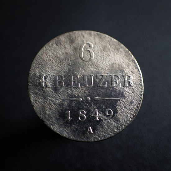 6 Kreuzer 1849