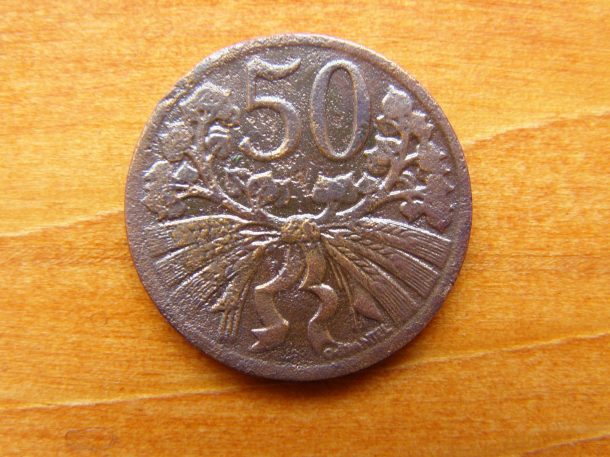 50 h (Padesátihaléř) 1947