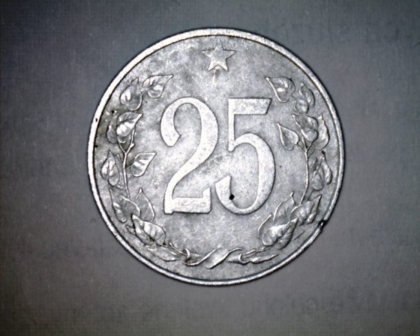 ČSSR  ( 25 Haléř)