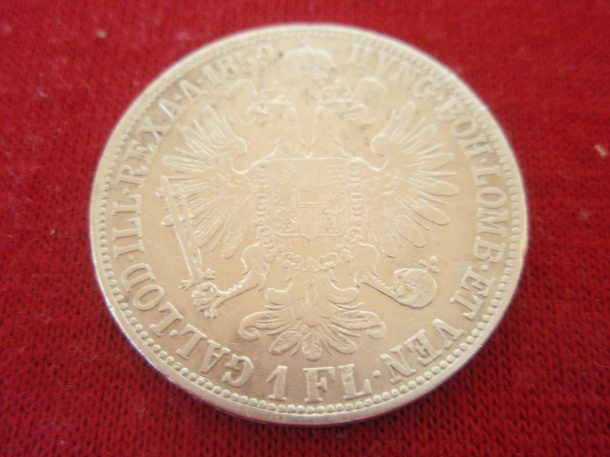 1 Florin-1 Gulden (Zlatník) 1859 M