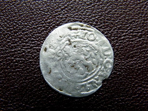 1/2 batzen Nassau-Wiesbaden,Johann Ludwig I. 1568-96 s titulem Rudolfa II.