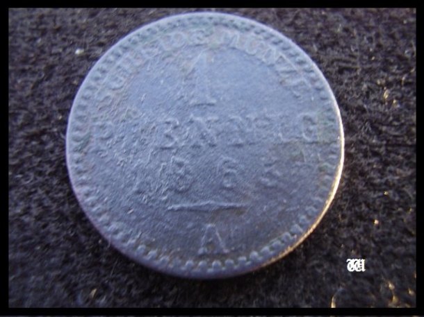 ►1 Pfennig 1865 A◄