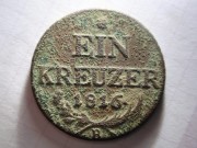 Ein kreuzer 1816 B