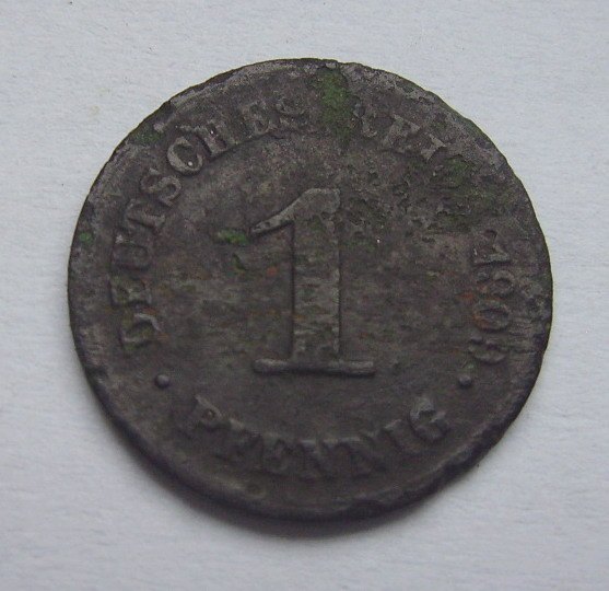 1 pfennig 1909