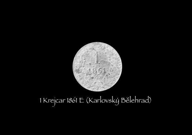 1 Krejcárek 1861 E