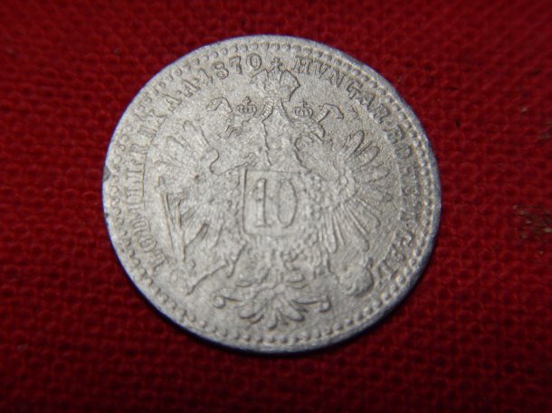 10 kreuzer 1870 b.z.