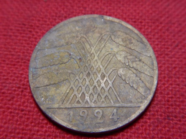 10 Rentenpfennig 1924 J