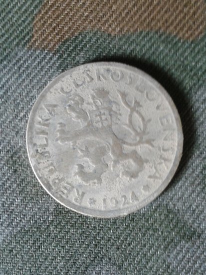 1 koruna 1924