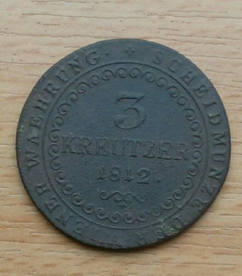 3 Kreuzer 1812 B