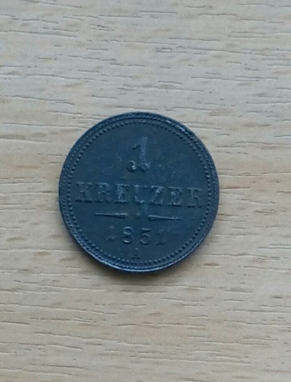 1 Kreuzer 1851 A