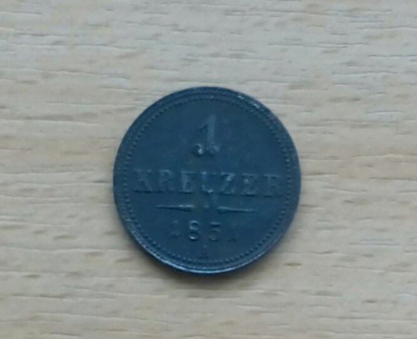 1 Kreuzer 1851 A