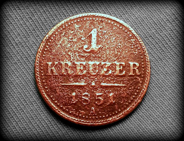 1 Kreuzer 1851 A