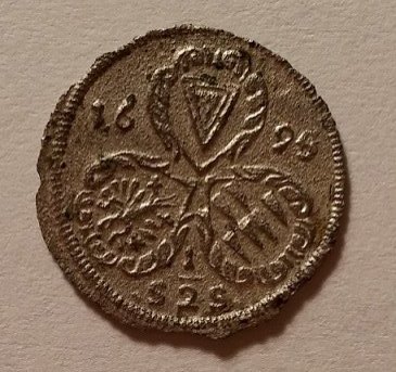 1/2 Krejcar 1695