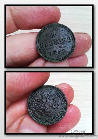 1 Kreuzer 1851 A - top stav :-)