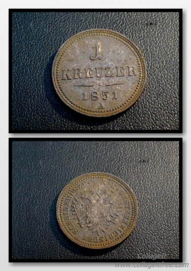 1 Kreuzer 1851 A - top stav :-)