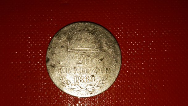 20 Krajczár 1869 KB