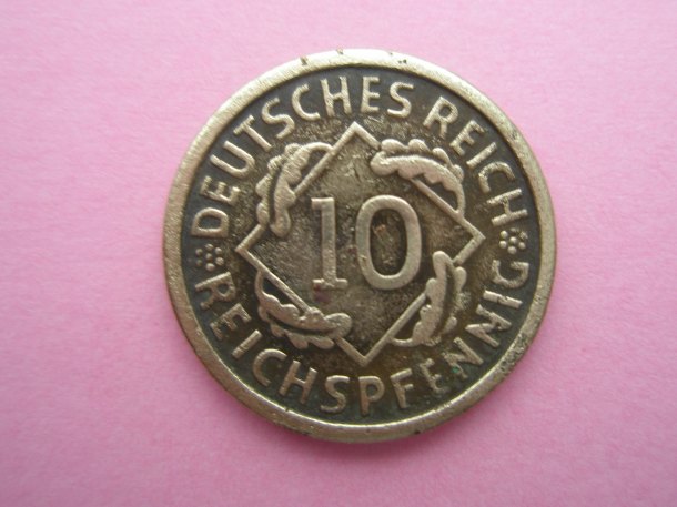 10 Reichspfennig 1925 A