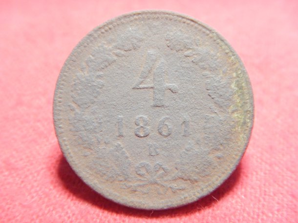 4 kreuzer 1861 B