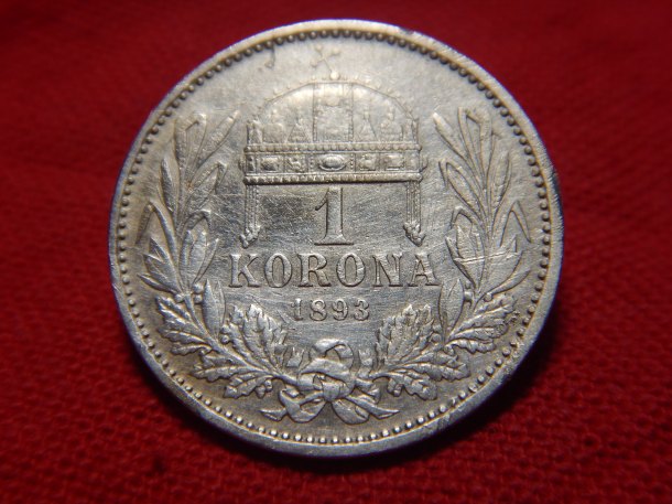 1 korona 1893 K.B.