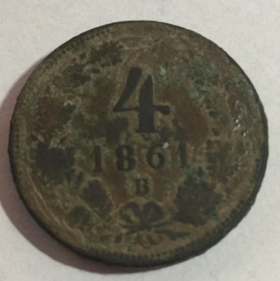 4 Kreuzer / 1861 / B