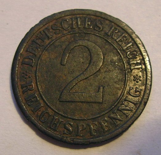 2 pfennig 1924