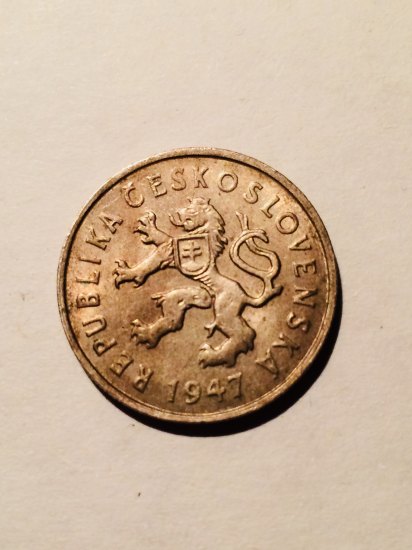 2 Koruna 1947 č.2