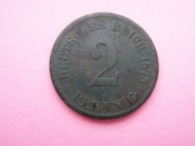 2 Pfennig Deutsches Reich 1875 E