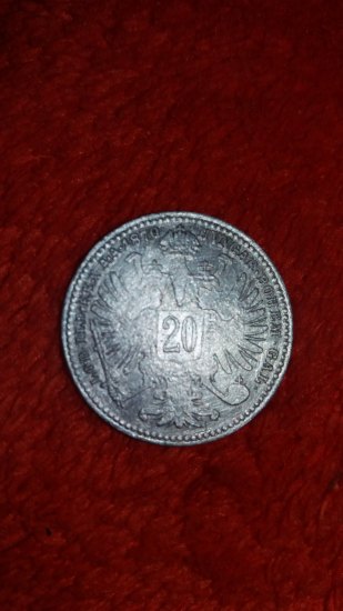 20 krejcar Franc Josef I.