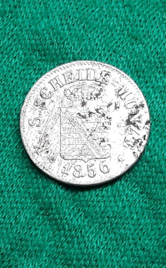 1/2  Neu Groschen - 5 pfennige 1856