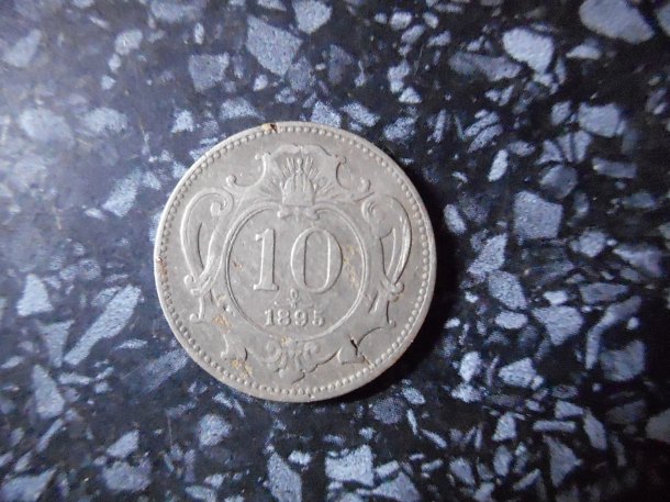 10haléř 1895