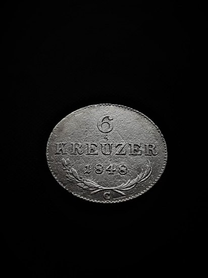 6 Kreuzer 1848 C