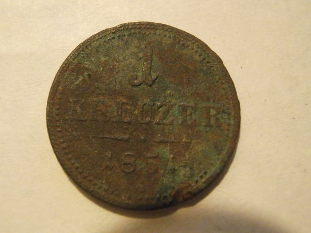 1 Kreuzer 1851 A