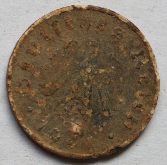 10 pfennig "depot"