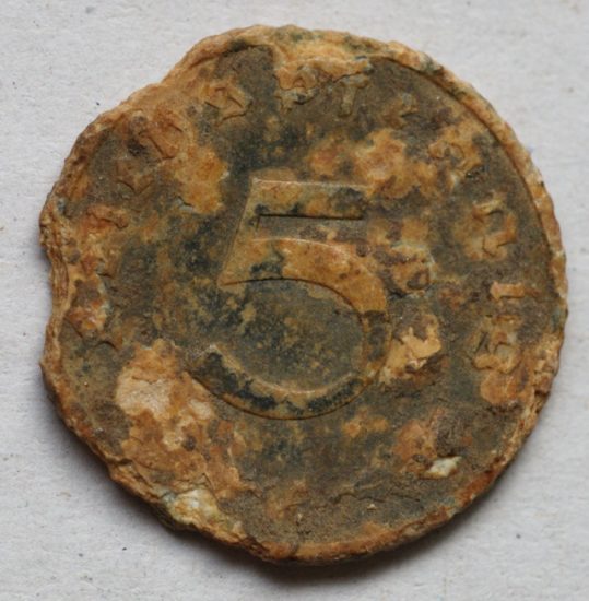 5 pfennig "depot"