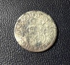 1 Real Mexico 1740 Stribro