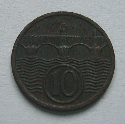 10 haléřů 1923