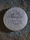 Ag 6 kreuzer 1843 !