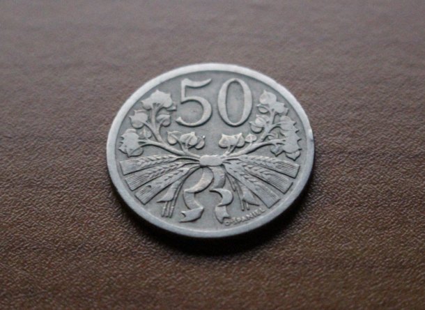 50 halířů 1924