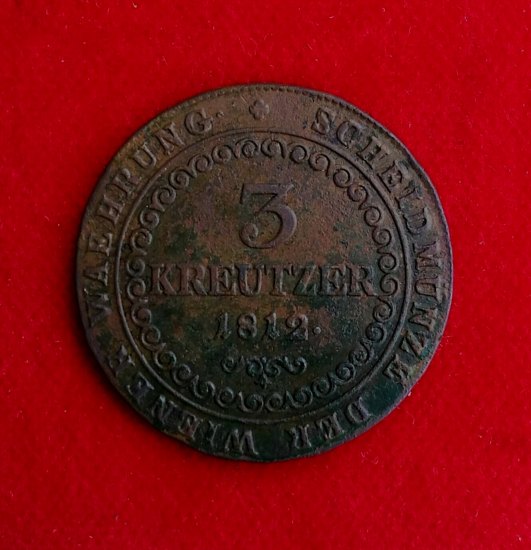 3 Kreuzer 1812 (Kremnica)