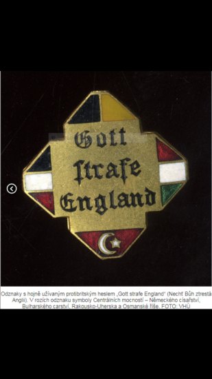 WWI Gott strafe England