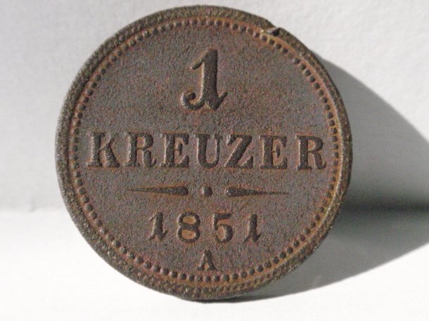 Polní KREUZER 1851 A.