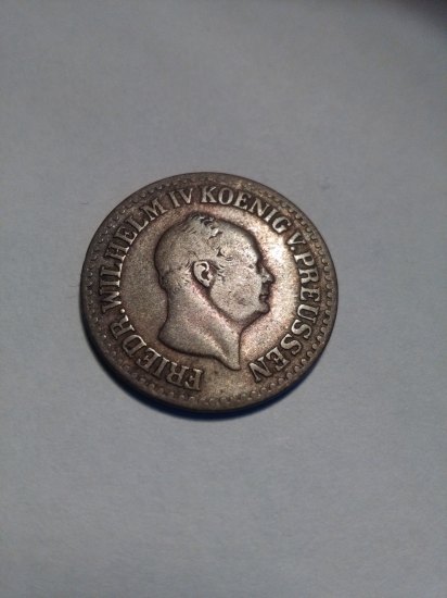 1 silber groschen 1854