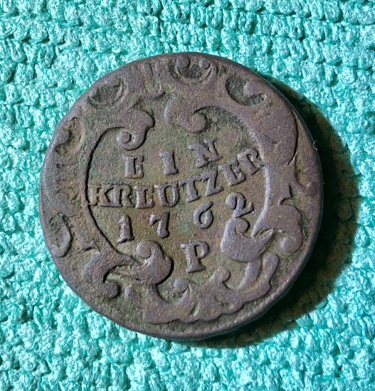 Ein Kreutzer 1762