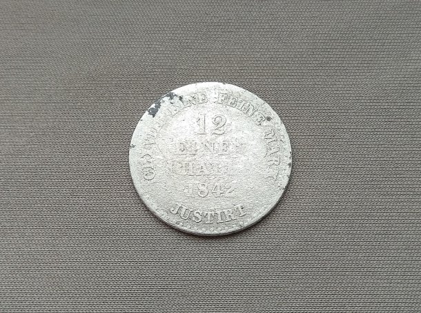 12 einen thaler 1842