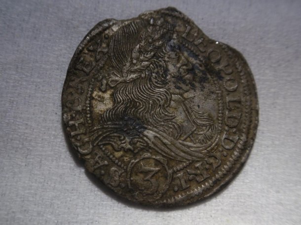 3 Kreuzer Leopold I. 1665, Kladsko (FBL)